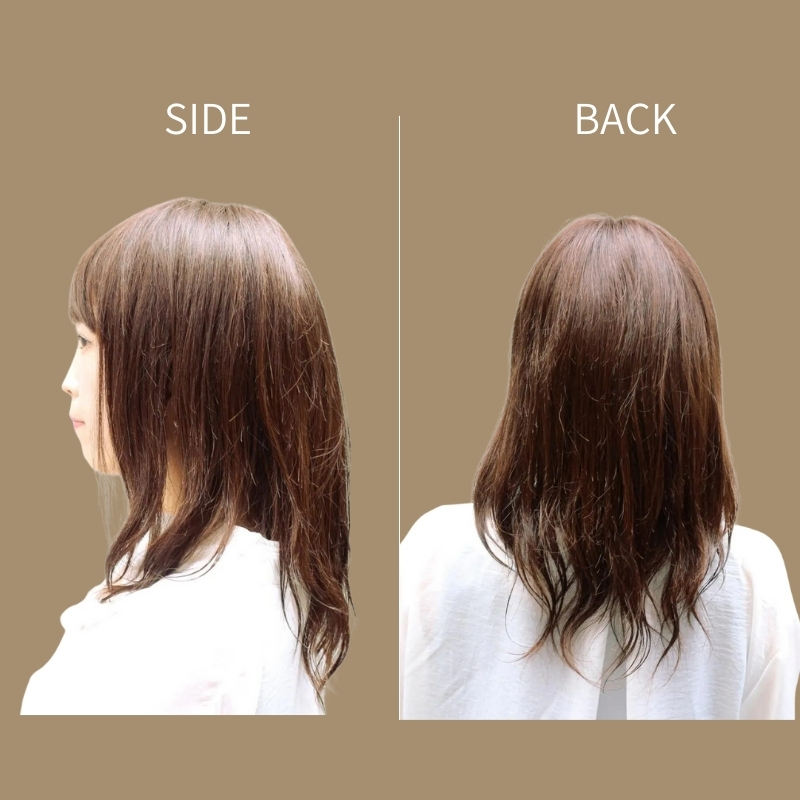 医療用ウィッグ・ふわゆるセミロング-商品イメージ3