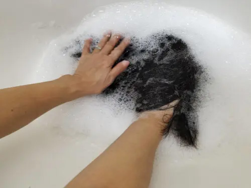 ウィッグのシャンプー＆トリートメント代行