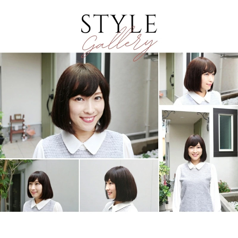 医療用ウィッグ・ナチュラルボブ/商品イメージ1 医療用ウィッグ・ナチュラルボブ/商品イメージ1