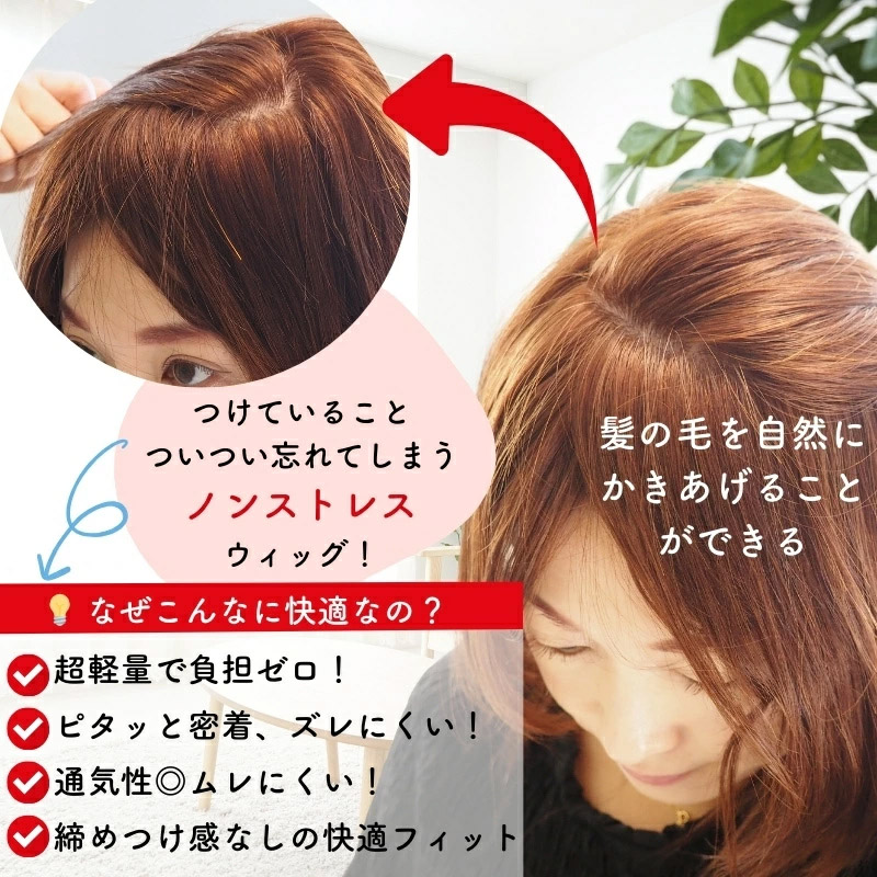 リーフセミディ-医療用ウィッグ