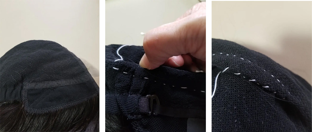 医療用ウィッグの修理について 医療用ウィッグの修理について