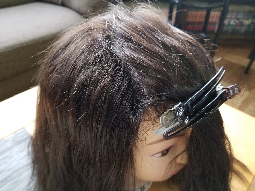 医療用ウィッグ（人毛100％）のカラーリング方法-【あっちパパ】