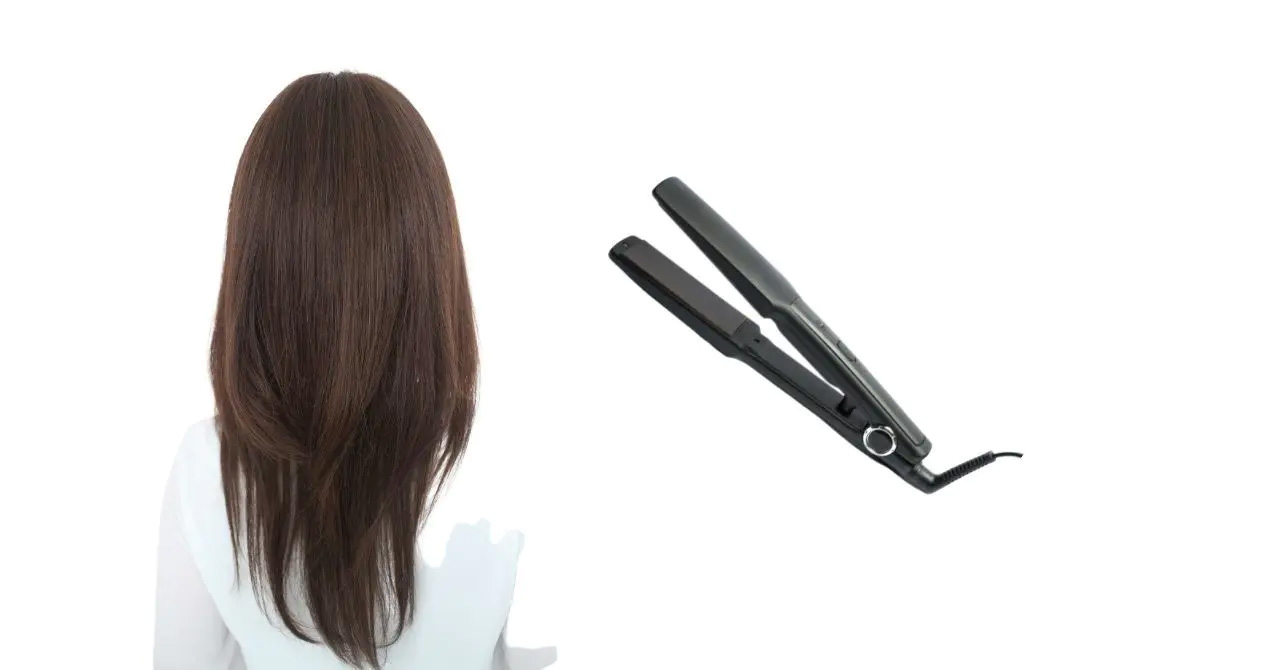 医療用ウィッグ/シャンプー後のヘアアイロンセット