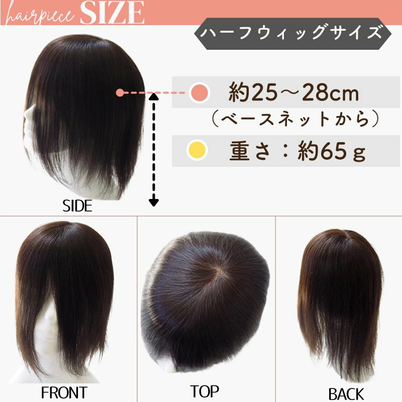ヘアピース/サイズ（2L）