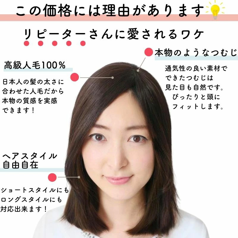 ヘアピース/選ばれるわけ ヘアピース/選ばれるわけ