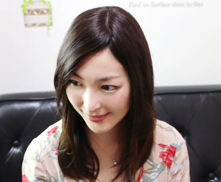ふんわり髪つむじ ヘアピースLイメージ2