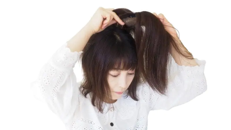 ヘアピース/自毛に重ねて使う ヘアピース/自毛に重ねて使う