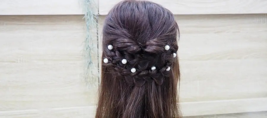 ショートヘアピース/結婚式アレンジ ショートヘアピース/結婚式アレンジ
