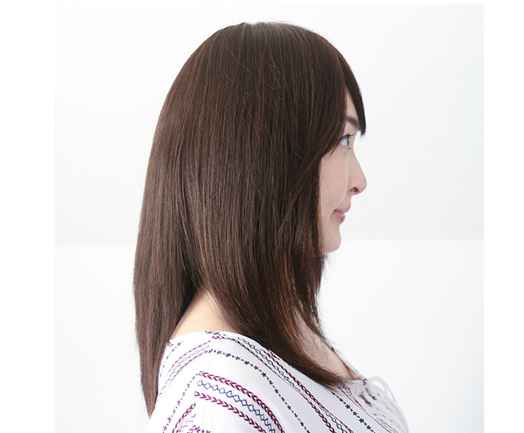 医療用ウィッグの毛量増量