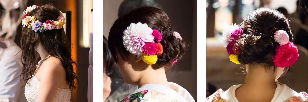 結婚式等に最適な医療用ウィッグ 結婚式等に最適な医療用ウィッグ