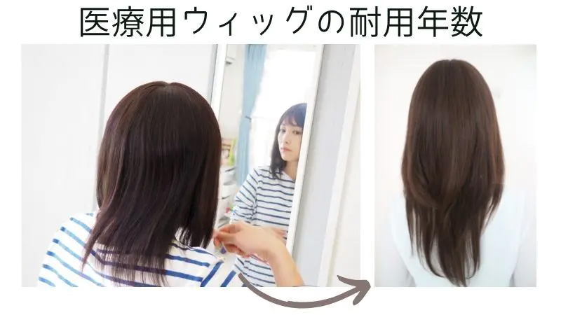 医療用ウィッグの耐用年数
