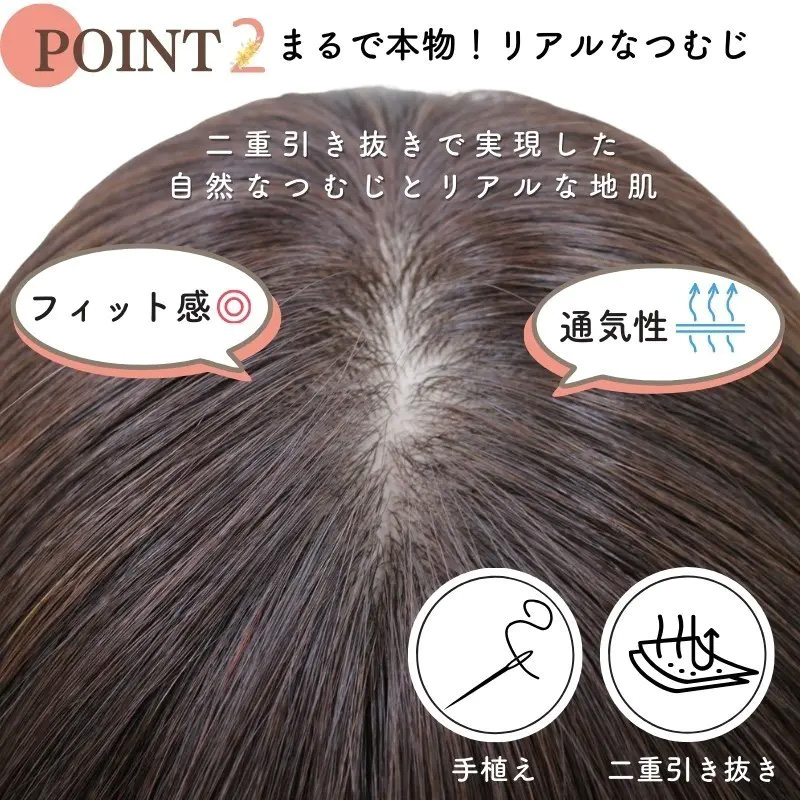 ナチュクールショート（医療用ウィッグ）-専門通販「あっちパパ」