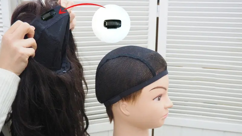 医療用 ウィッグ ネット/網目にピンで固定 医療用 ウィッグ ネット/網目にピンで固定